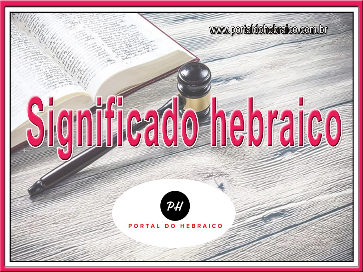 Significado hebraico