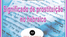 Significado de prostituição no hebraico